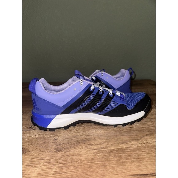 Adidas Womens Kanadia TR 7 B40588 Blue Running Shoes Sneakers Size 9 - Picture 6 of 9